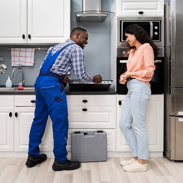 can you provide an estimate for cooktop repair before beginning any work in Mansfield Connecticut